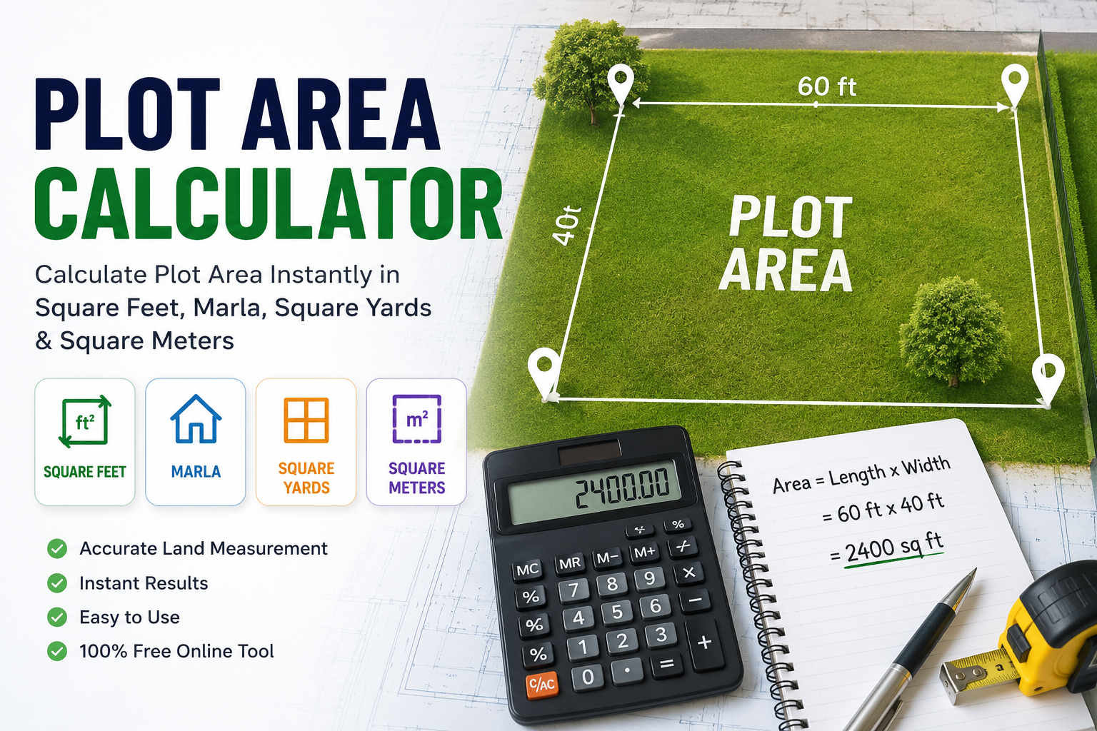 Plot Area Calculator Guide